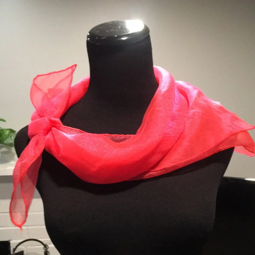 Rare** Vintage 1960's Sparkle Scarf Japan